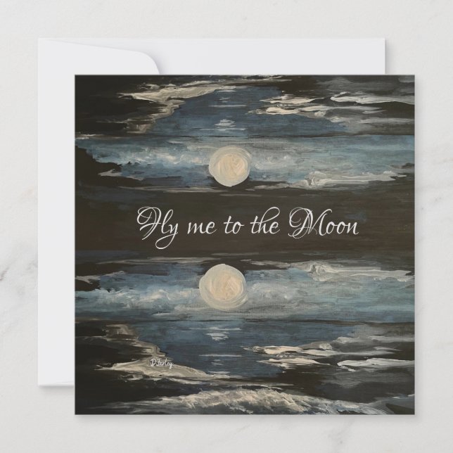 Carte Bleu Moon (Devant)