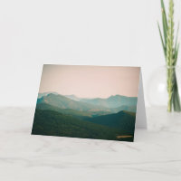 Bleu par les montagnes