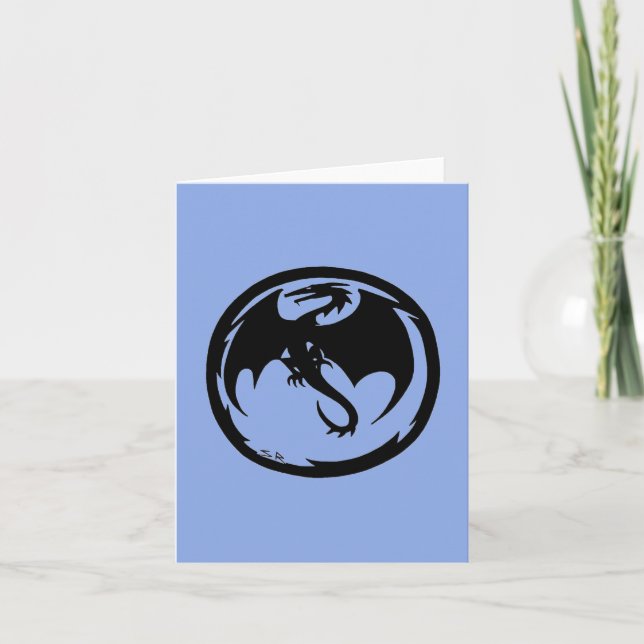 Carte bleue Black Dragon (Devant)