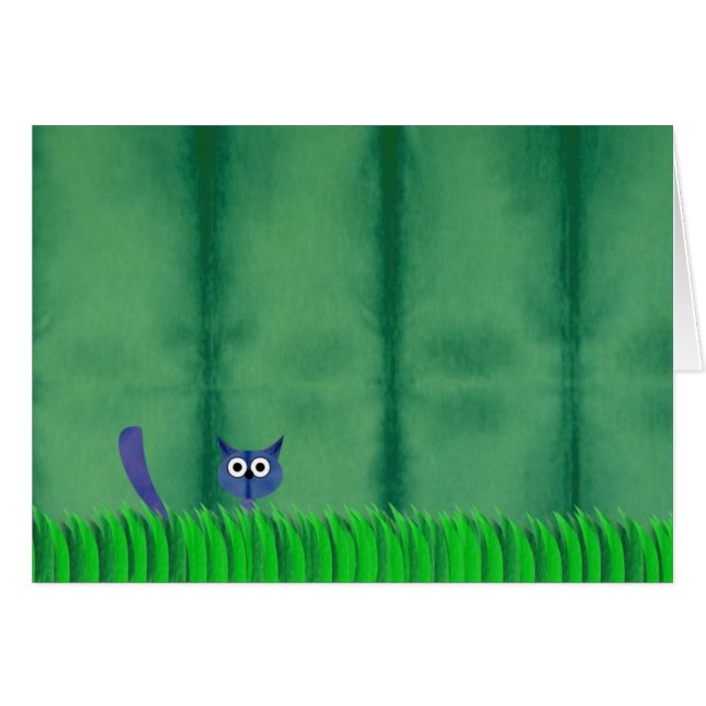 Carte BLEUE de KITTY (Devant horizontal)