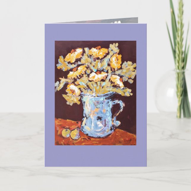 carte bleue de vase (Devant)
