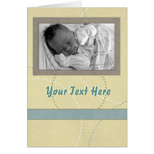 Carte bleue et jaune