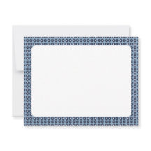 Carte Bleue Flore Motif Bleu Cute Noir