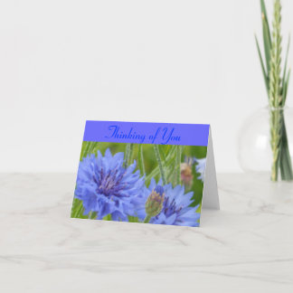Carte Bleus de bleuet