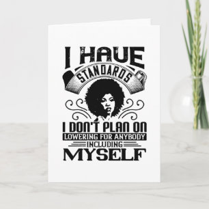 Carte BLM - Ne jamais abaisser vos normes