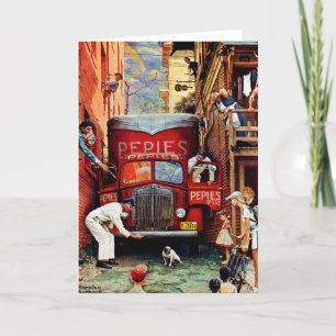 Carte Bloc routier par Norman Rockwell