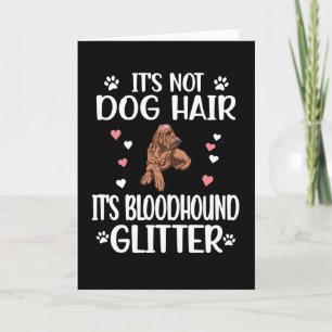 Carte Bloodhound Lover Chien Maman Papa Propriétaire Blo