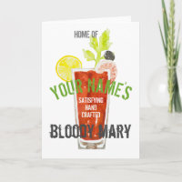 Bloody Mary personnalisée