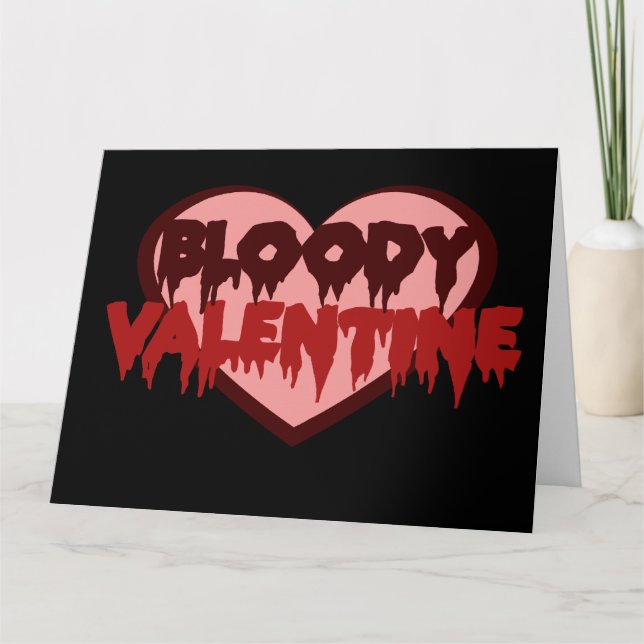 Carte Bloody Valentine (Devant)