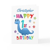 Blue Dinosaur 1er anniversaire