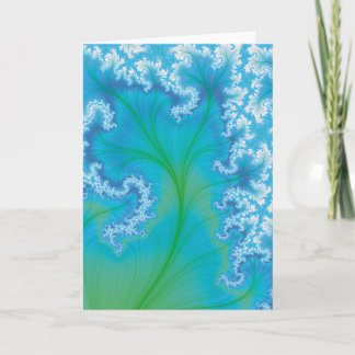 Carte Blue fractal tree