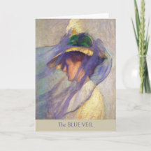 Blue Veil Edmund C Tarbell Impressionnisme poétiqu