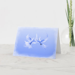 Carte "Blue Willow Doves" 2