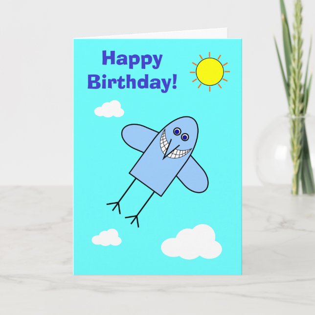 Carte Bluebird de bonheur (Devant)