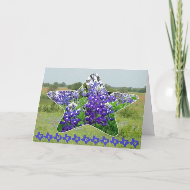 Carte Bluebonnets (Devant)