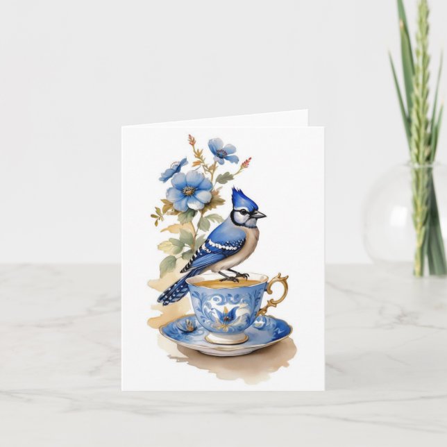 Carte Bluejay à la télé toutes les occasions (Devant)