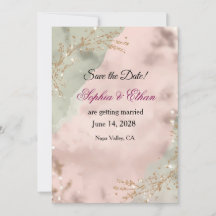 Blush & Breeze - Moderne romantique Enregistrer la