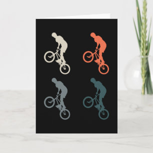 Carte BMX Bike Freestyle Sport Retro Gift