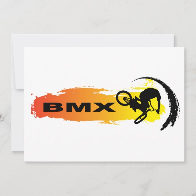 Carte BMX unique (Devant)