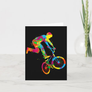 Carte Bmx Vélo Stunt Rider Boys Enfants