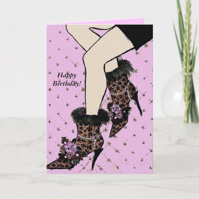 Carte Bodaciale Boots Anniversaire (Devant)