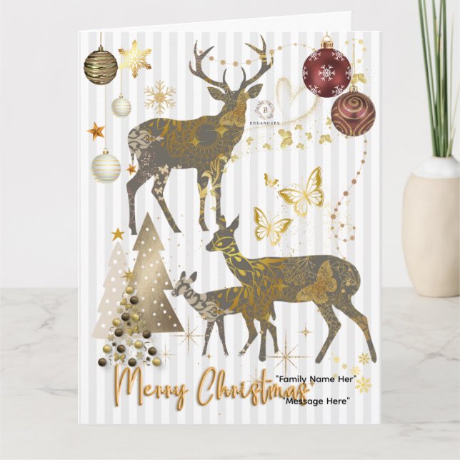 Carte Boganhues imprimés uniques (Devant)