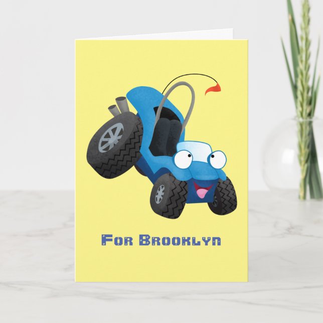 Carte Boggy dune mignonne hors route (Devant)