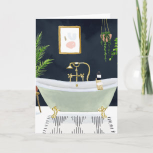 Carte Boho Bath I