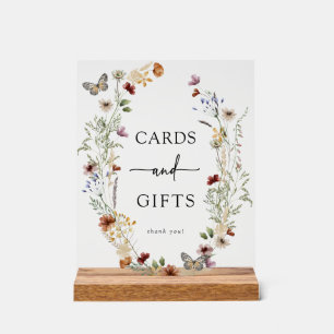 Carte Boho Cadeaux Symbole acrylique