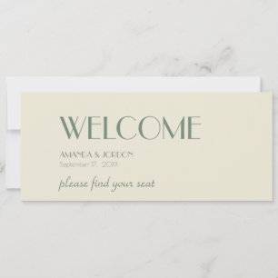 Carte Boho Deco d'automne   En-tête de graphique de sièg