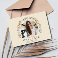 Boho Fleur sauvage Girl Lycée Graduation