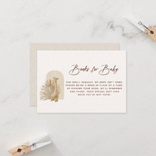 Carte Boho Nursery Book Demande de réservation