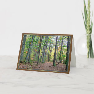 Carte Bois de Walden : Une promenade de matin est une