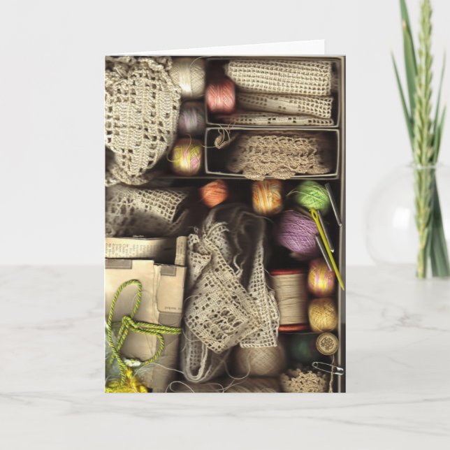 Carte Boîte de couture (Devant)