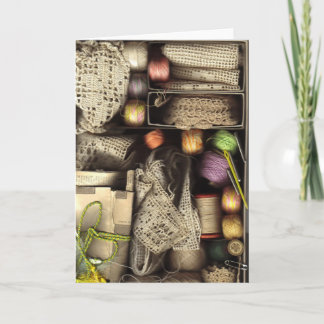 Carte Boîte de couture