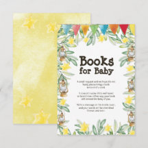 Carte Boîtier de demande de Baby shower de printem