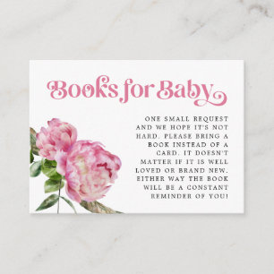 Carte Boîtier Pink Floral