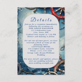 Carte Boîtier Rustique Chic Mariage