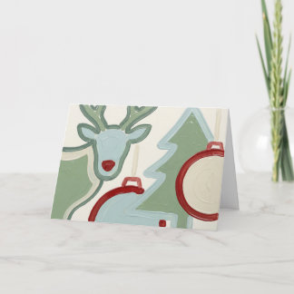 Carte Bold Minimalist Christmas Card