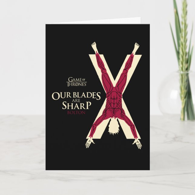 Carte Bolton Sigil - Nos Lames Sont Sharp (Devant)