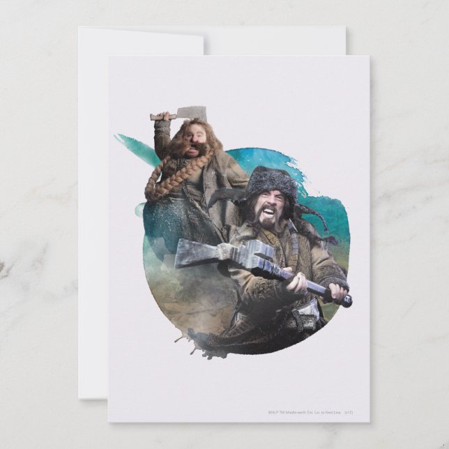 Carte Bombur et Bofur (Devant)