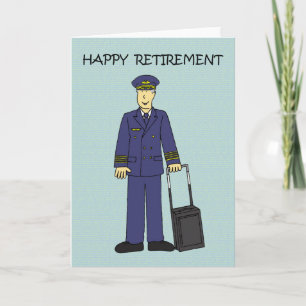 Carte Bon pilote de retraite