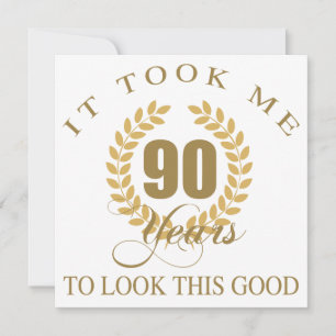 Carte Bon regard 90e anniversaire