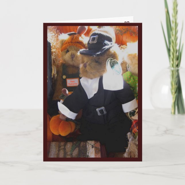 carte - bon thanksgiving (Devant)