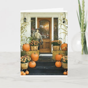 CARTE BON THANKSGIVING À UNE "PERSONNE TRÈS SPÉCIALE"