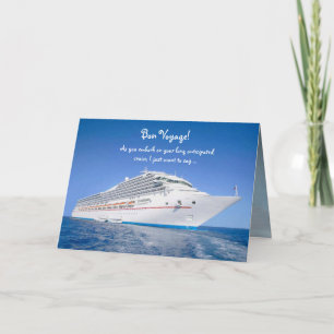 Carte Bon Voyage