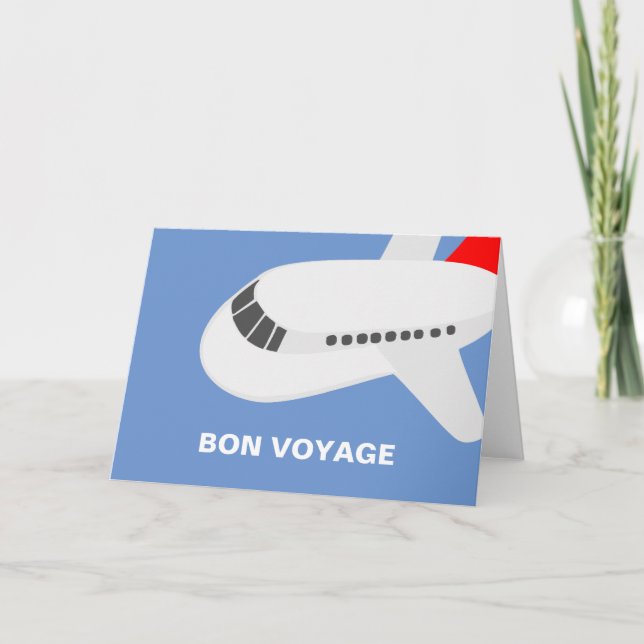 Carte Bon voyage (Devant)