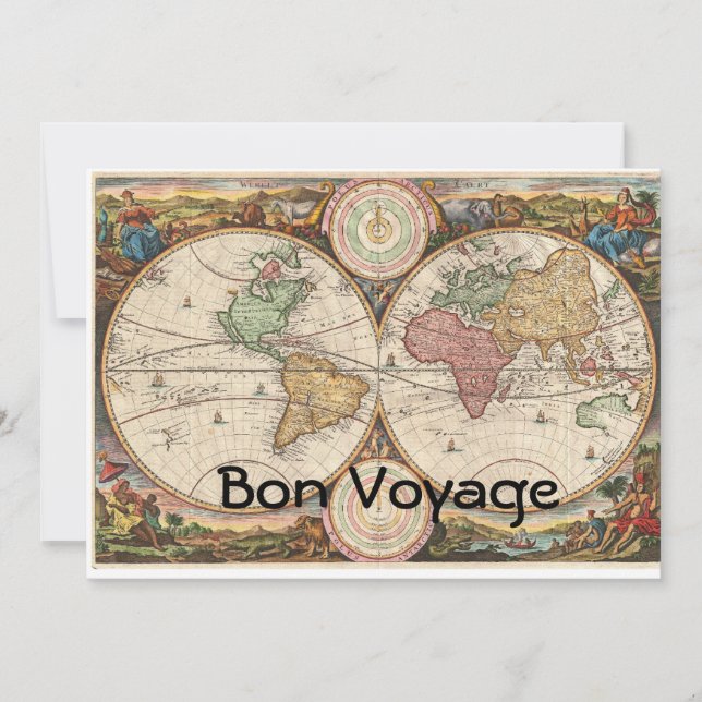 Carte Bon Voyage (Devant)