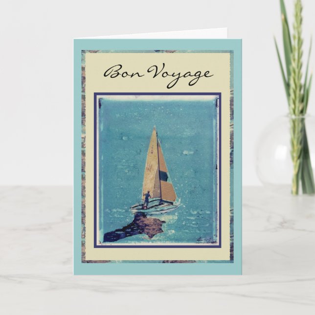 Carte Bon Voyage (Devant)