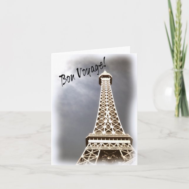 Carte Bon Voyage ! (Devant)